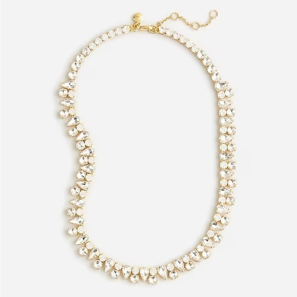 J crew Crystal cluster necklace - Picture 1 of 4